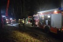 Container LKW umgestuerzt Koeln Brueck Bruecker- Dellbruecker Mauspfad P440